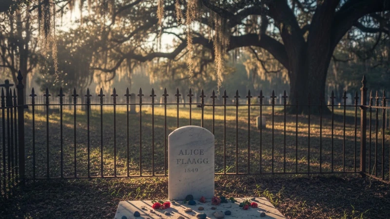 Discover Alice Flaggs Grave