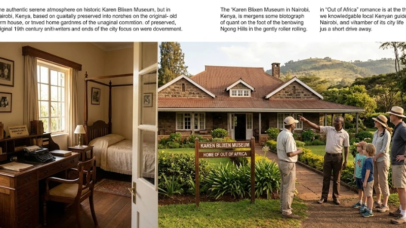 Things to Do in Nairobi Kenya: Top Attractions, Hidden Gems & Travel Guide 5 Karen Blixen Museum