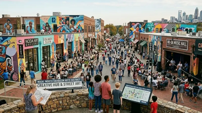 25 Best Things to Do in Charlotte NC (Attractions, Activities & Hidden Gems) 17 NoDa North Davidson Arts District