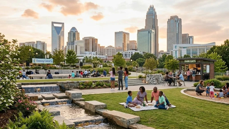25 Best Things to Do in Charlotte NC (Attractions, Activities & Hidden Gems) 9 Romare Bearden Park