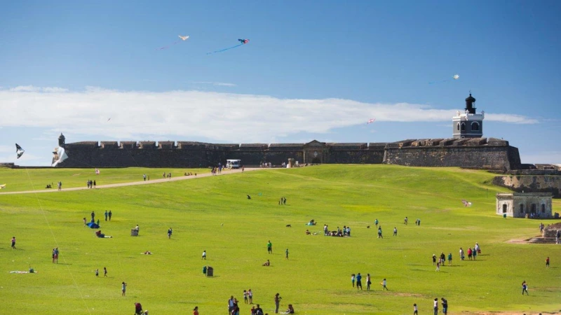 Castillo San Felipe del Morro Puerto Rico ocean view