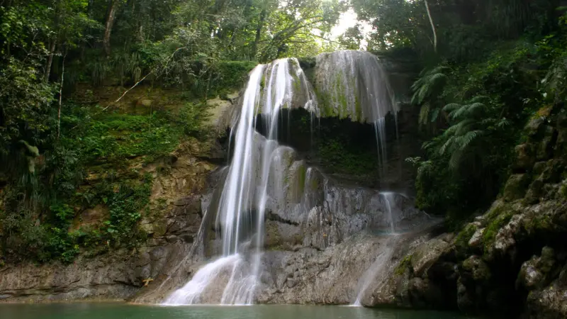 La Planta Waterfall Puerto Rico hidden waterfall and ruins