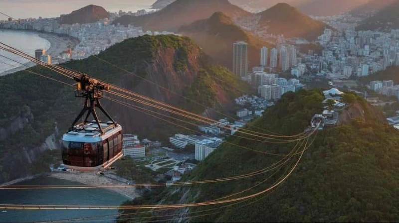 Sugarloaf Mountain Cable Car Rio de Janeiro View