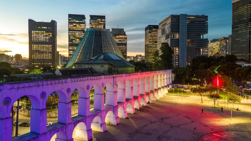 Lapa Arches Night View