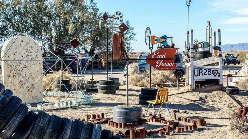 Explore East Jesus Art Installation