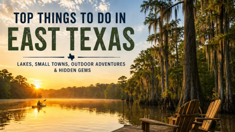 caddo lake east texas kayaking cypress trees spanish moss scenic view