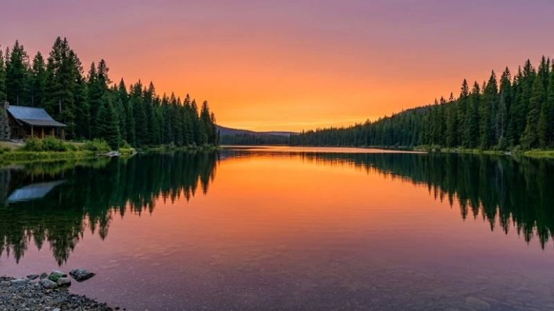 Best Cabins in Island Park, Idaho: Where to Actually Stay Near Yellowstone 6 Island Park Idaho reservoir summer evening cabin area near Yellowstone