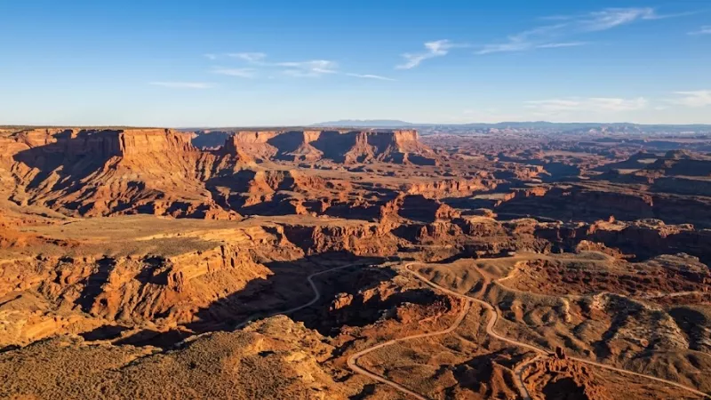 southern Utah canyon landscape near Kanab with red rock formations