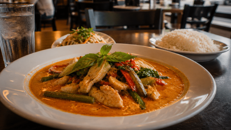 Thai dish at Degthai on Nolensville Road in Nashville