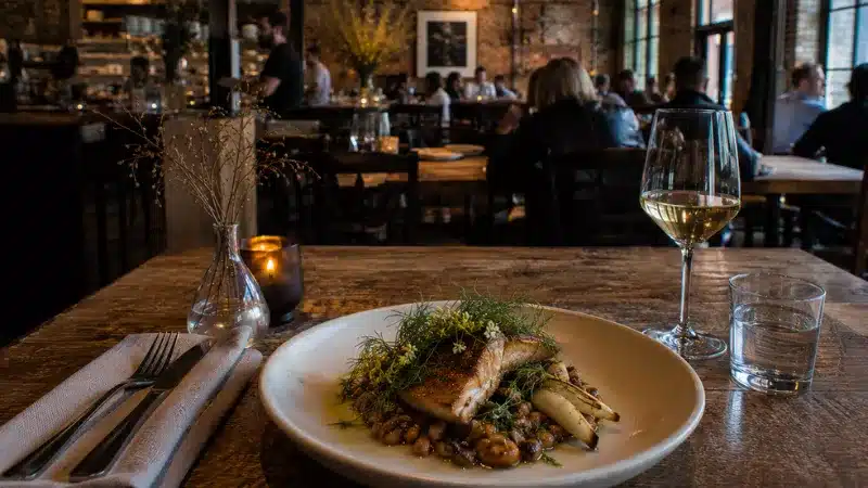 Chef-driven restaurant interior in Wedgewood-Houston Nashville